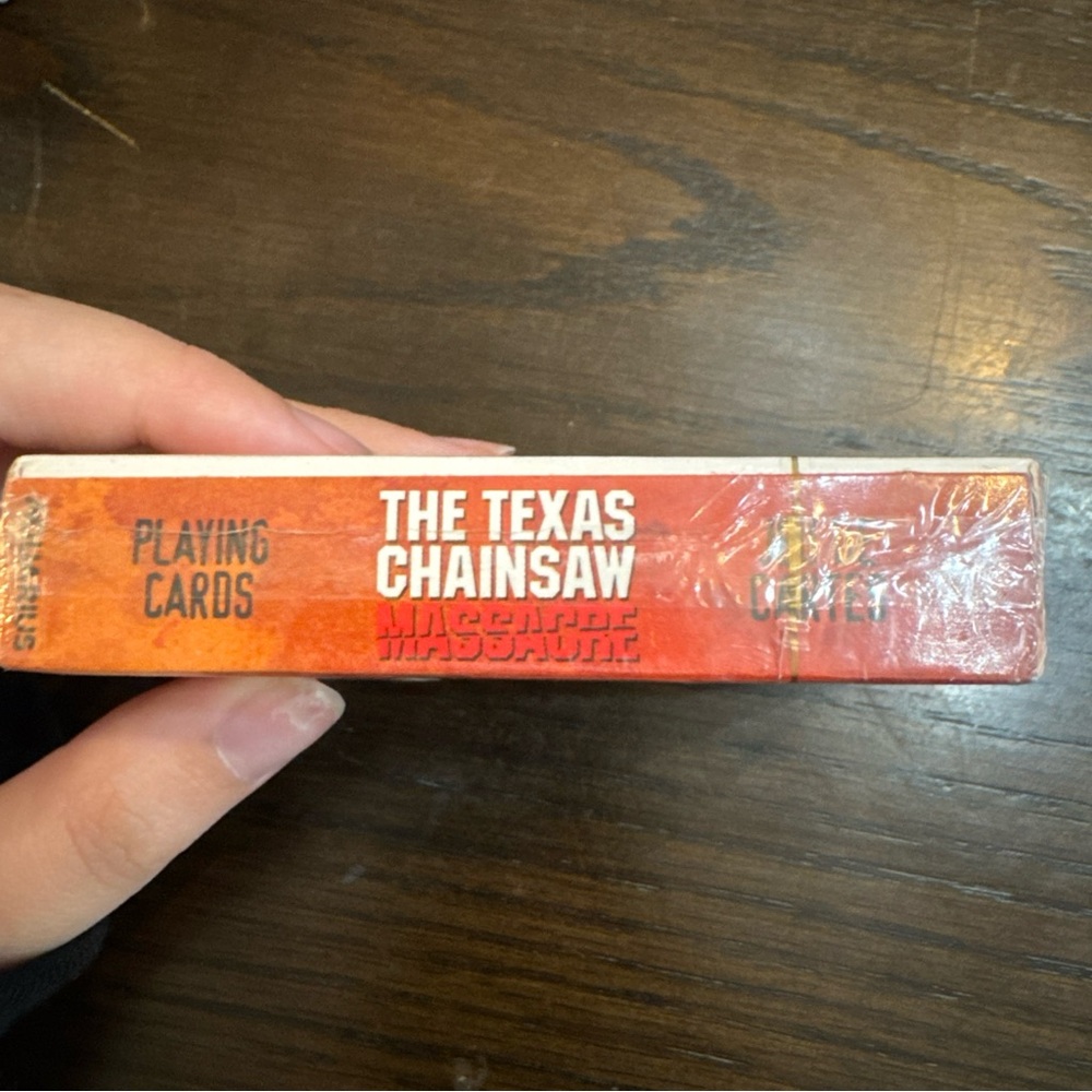Texas Chainsaw Massacre Leatherface Horror Playing Cards New Sealed 54 Cards - Picture 2 of 3
